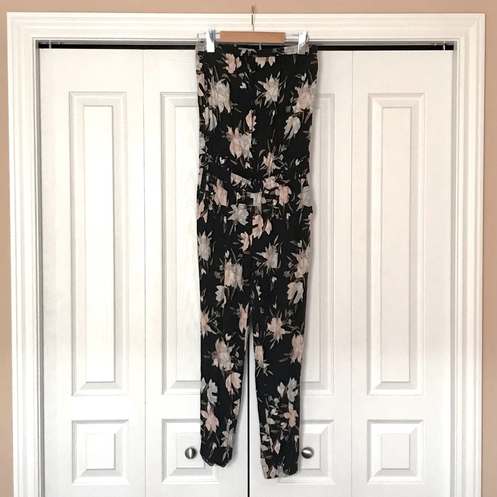 Aritzia Talula Floral Print Romper
